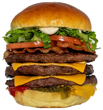 The World-Famous Headhunter burger
