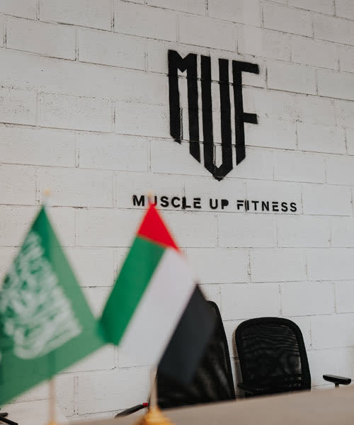 Training at Muscle Up Fitness, from the club’s original gallery