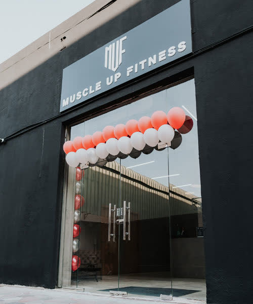 Training at Muscle Up Fitness, from the club’s original gallery