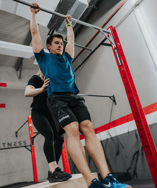 Training at Muscle Up Fitness, from the club’s original gallery