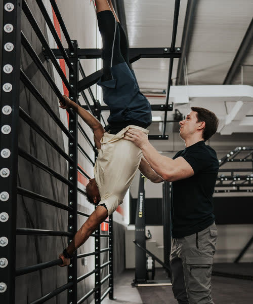 Training at Muscle Up Fitness, from the club’s original gallery