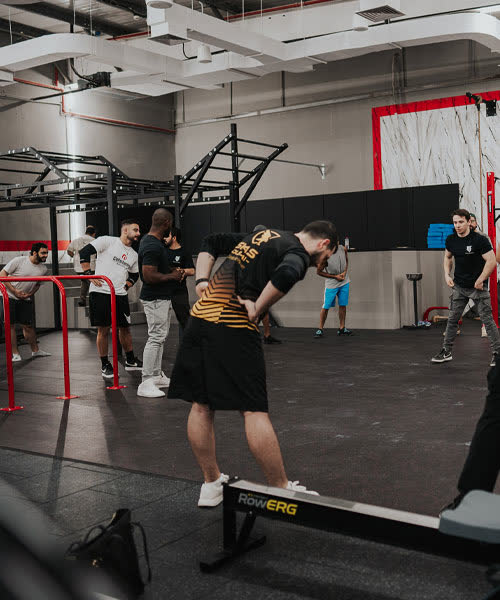 Training at Muscle Up Fitness, from the club’s original gallery