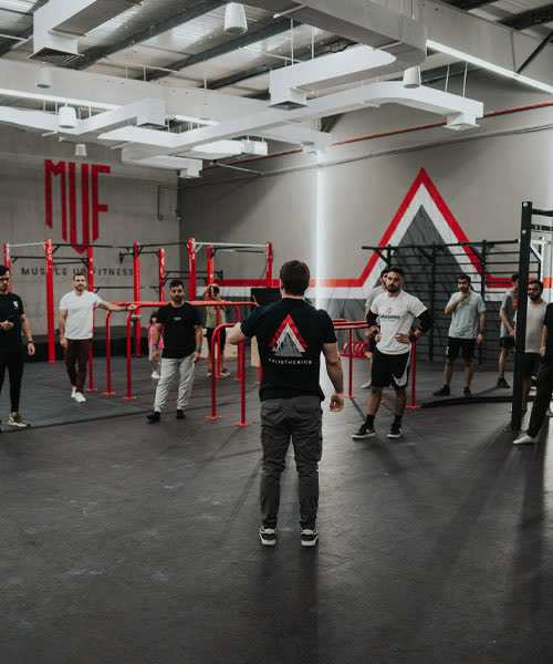 Training at Muscle Up Fitness, from the club’s original gallery
