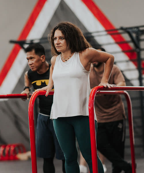 Training at Muscle Up Fitness, from the club’s original gallery