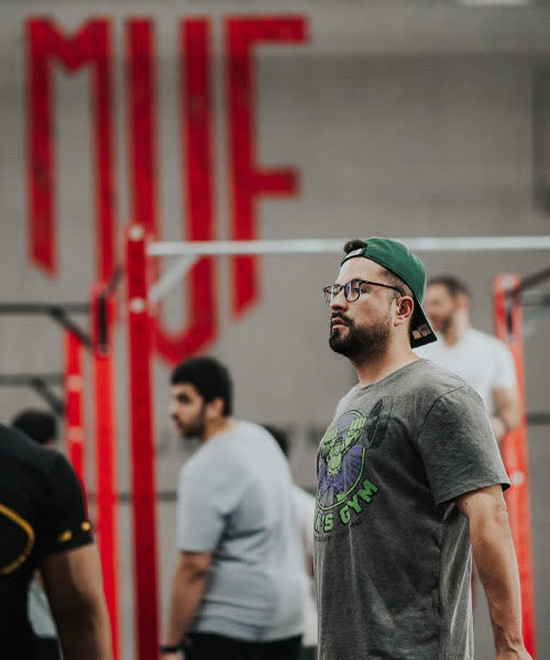 Training at Muscle Up Fitness, from the club’s original gallery
