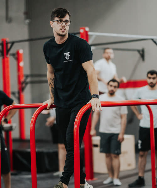 Training at Muscle Up Fitness, from the club’s original gallery