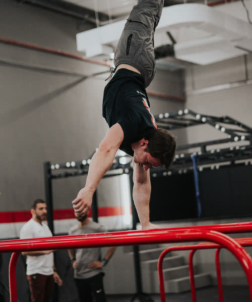 Training at Muscle Up Fitness, from the club’s original gallery