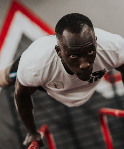 Training at Muscle Up Fitness, from the club’s original gallery