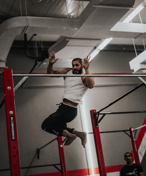 Training at Muscle Up Fitness, from the club’s original gallery