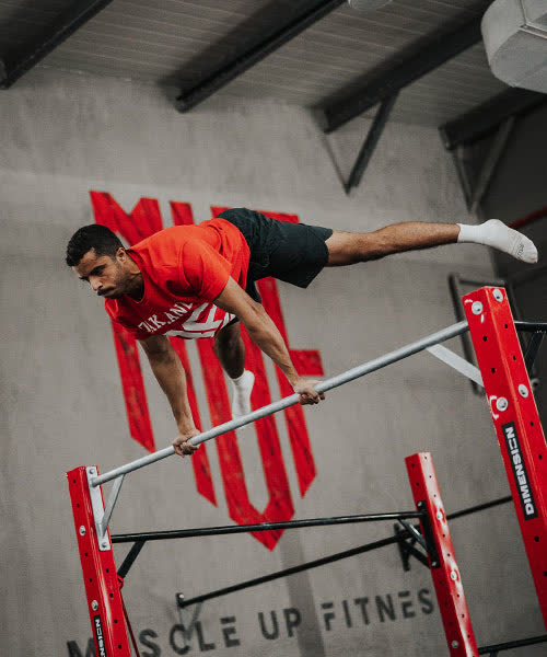 Training at Muscle Up Fitness, from the club’s original gallery
