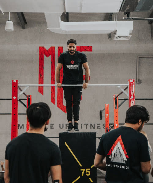 Training at Muscle Up Fitness, from the club’s original gallery