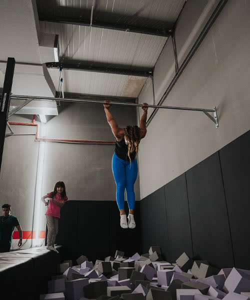 Training at Muscle Up Fitness, from the club’s original gallery