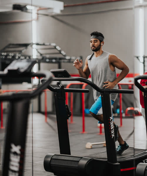 Training at Muscle Up Fitness, from the club’s original gallery