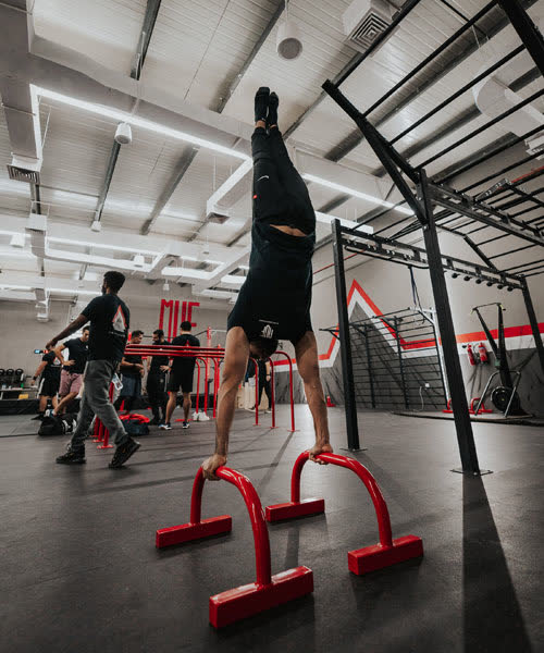 Training at Muscle Up Fitness, from the club’s original gallery