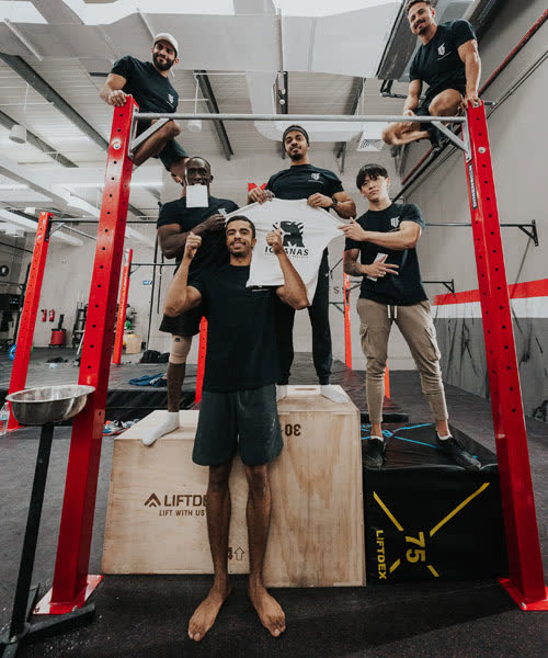 Training at Muscle Up Fitness, from the club’s original gallery