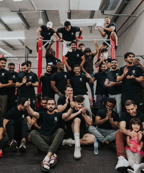 Training at Muscle Up Fitness, from the club’s original gallery