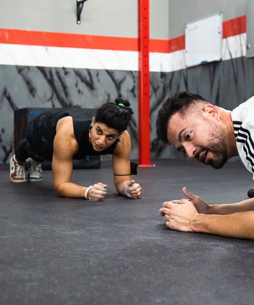 Training at Muscle Up Fitness, from the club’s original gallery
