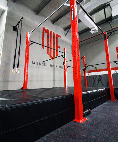 Training at Muscle Up Fitness, from the club’s original gallery