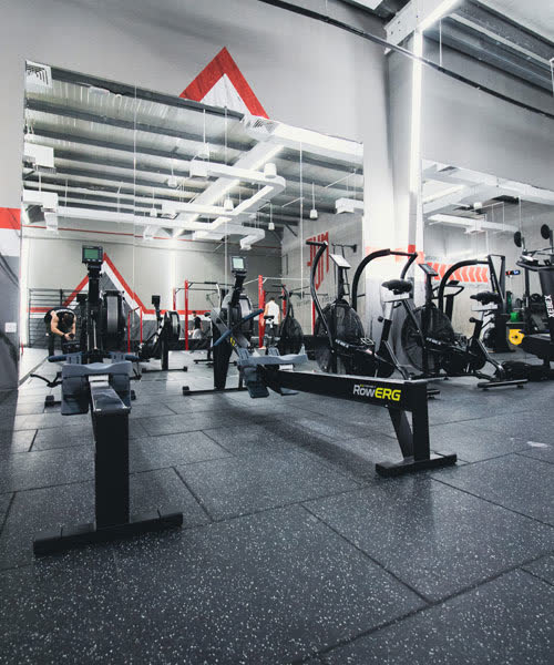 Training at Muscle Up Fitness, from the club’s original gallery