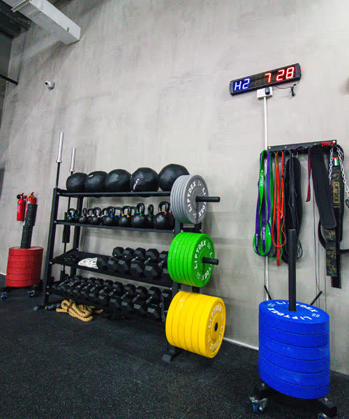 Training at Muscle Up Fitness, from the club’s original gallery