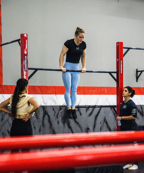 Training at Muscle Up Fitness, from the club’s original gallery