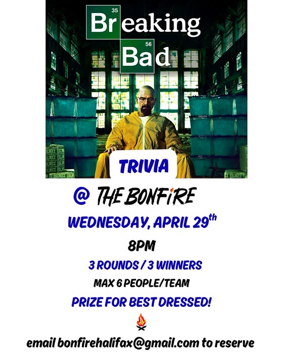 Breaking Bad trivia poster