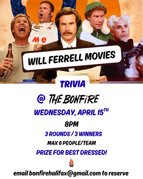 Will Ferrell Movies trivia poster