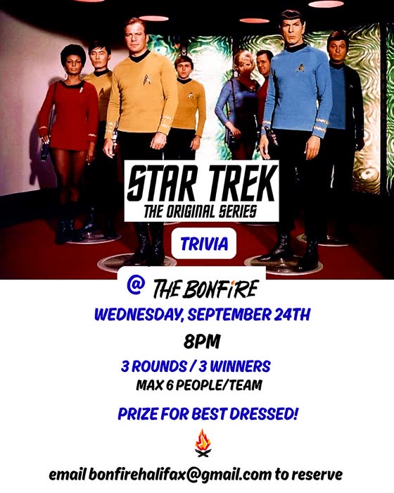 Star Trek: The Original Series trivia poster