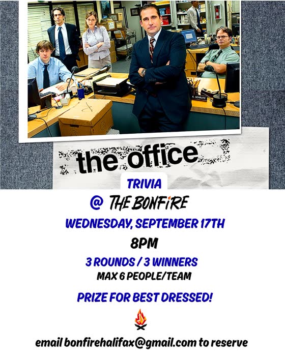 The Office trivia poster